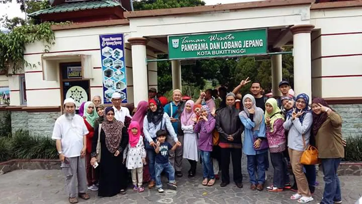 Padang+Bukitinggi-Lawatan ke Panorama Kubang Jepang